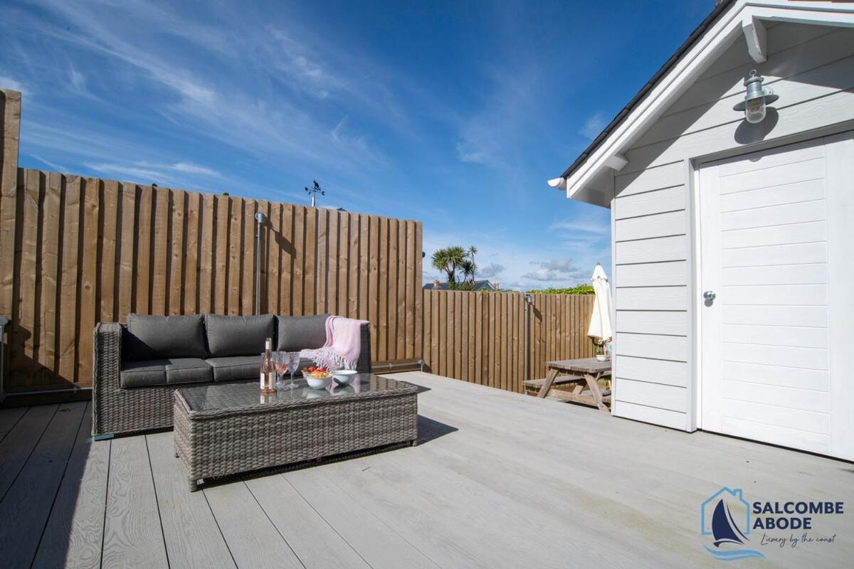 Stylish Sanctuary - Estuary Views - Outside Space Salcombe Exteriér fotografie