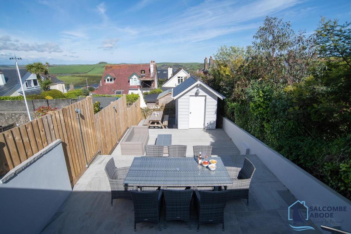 Stylish Sanctuary - Estuary Views - Outside Space Salcombe Exteriér fotografie